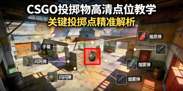 CSGO投掷物高清点位教学焦点封面图